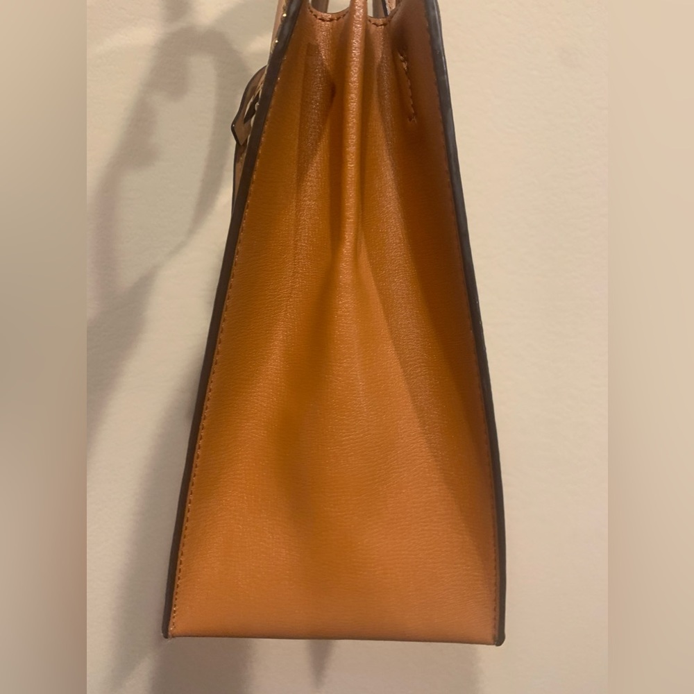 Michael Kors Mercer Stud Grommet Studio Large Tote brown - Picture 6 of 9